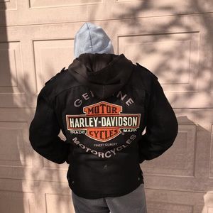 Harley Davidson 2 in one jacket vest